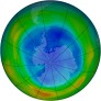 Antarctic Ozone 1992-08-19